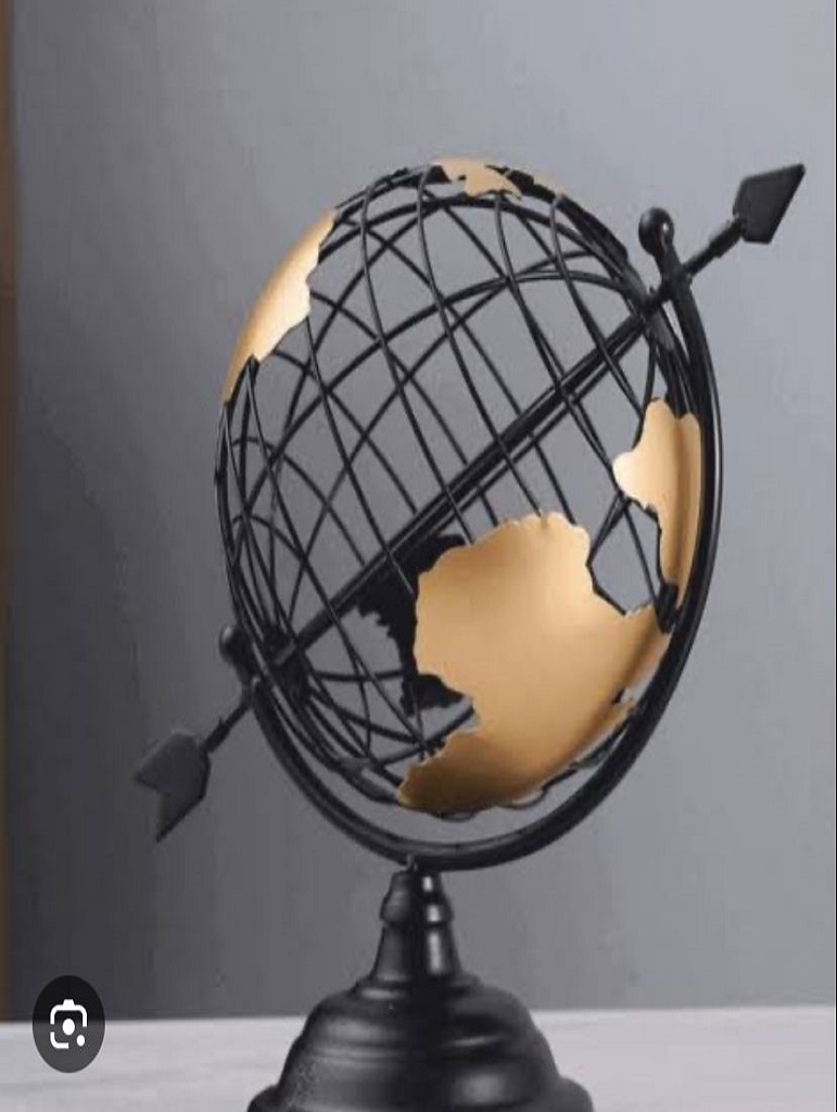 High quality world globe for office /table /shelf decor.