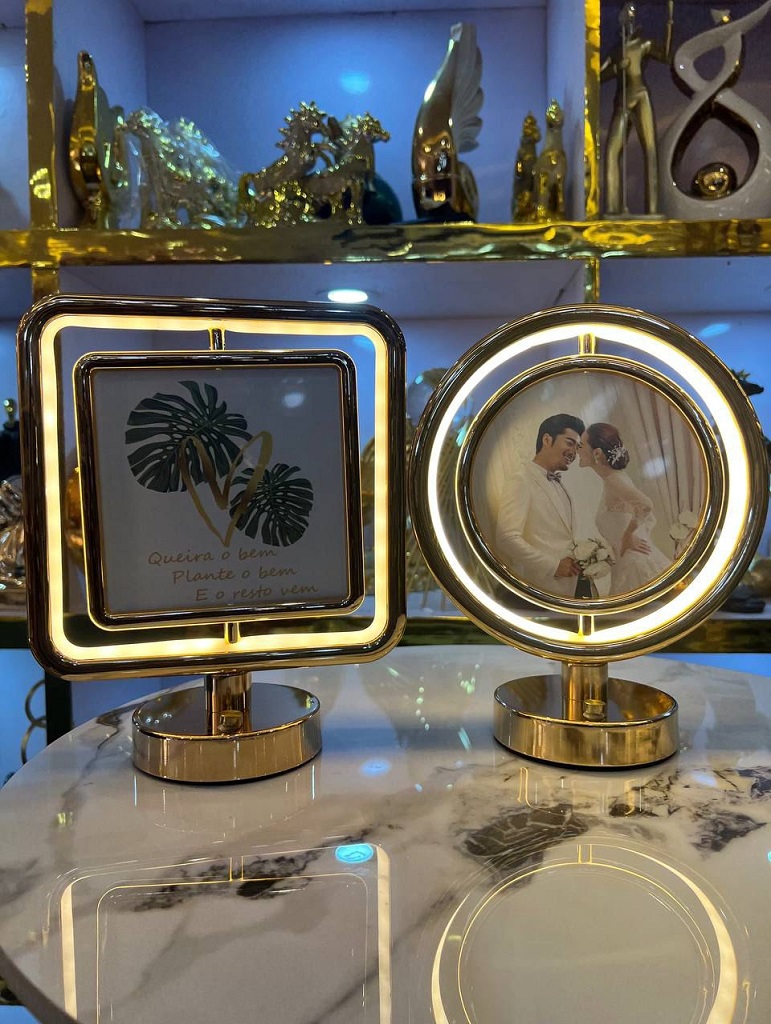 Crystal Touch Mirror Lamp